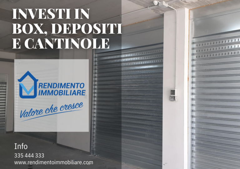 investimenti in box, depositi e cantinole